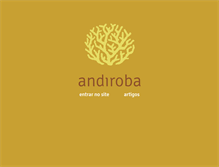 Tablet Screenshot of andiroba.org.br